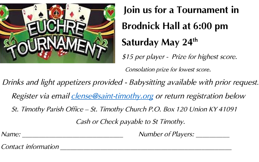Euchre Tournament