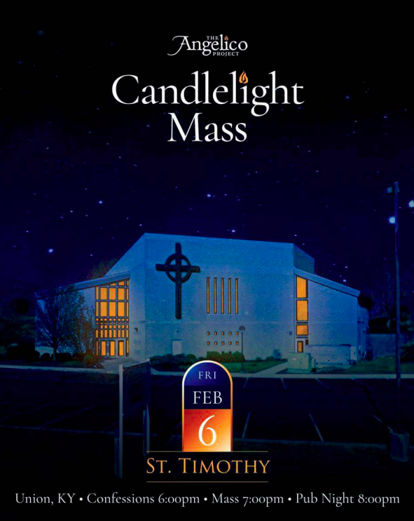 Candlelight Mass Graphic