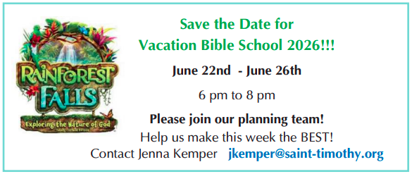 Vacation Bible School Vacation Bible School Add