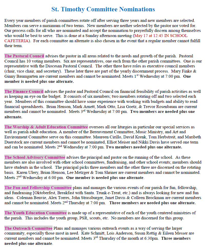 Committee Nomination Image