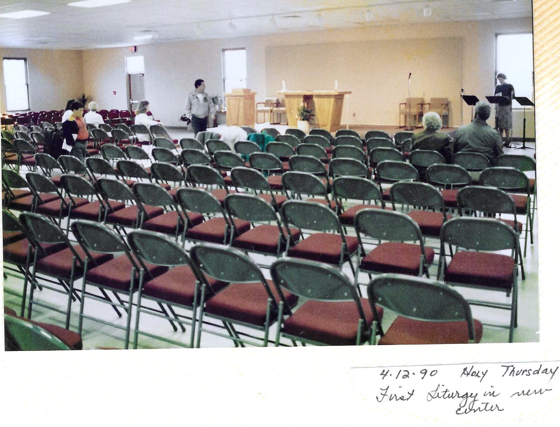 First Liturgy in New Center