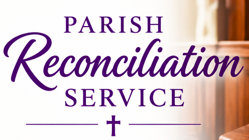 Parish Reconciliation Service Banner Parish Reconciliation Service Banner